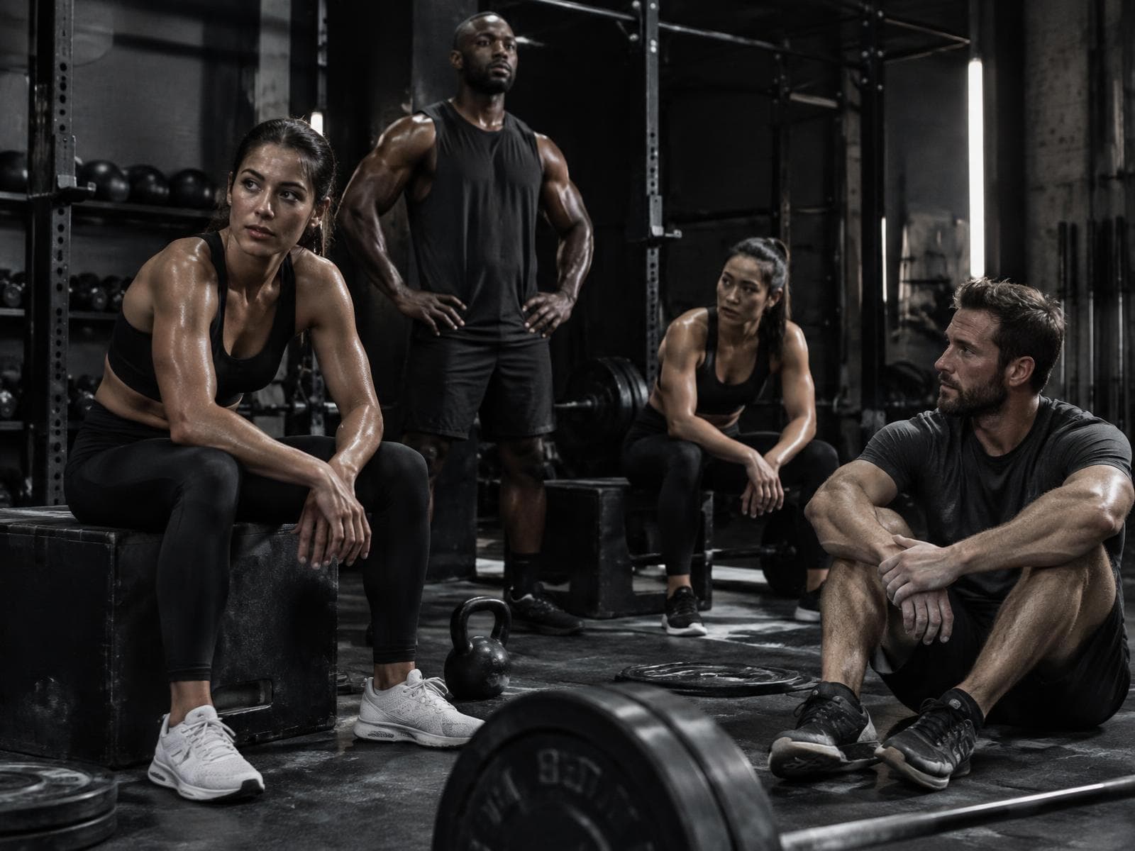 Iron Form members together after training